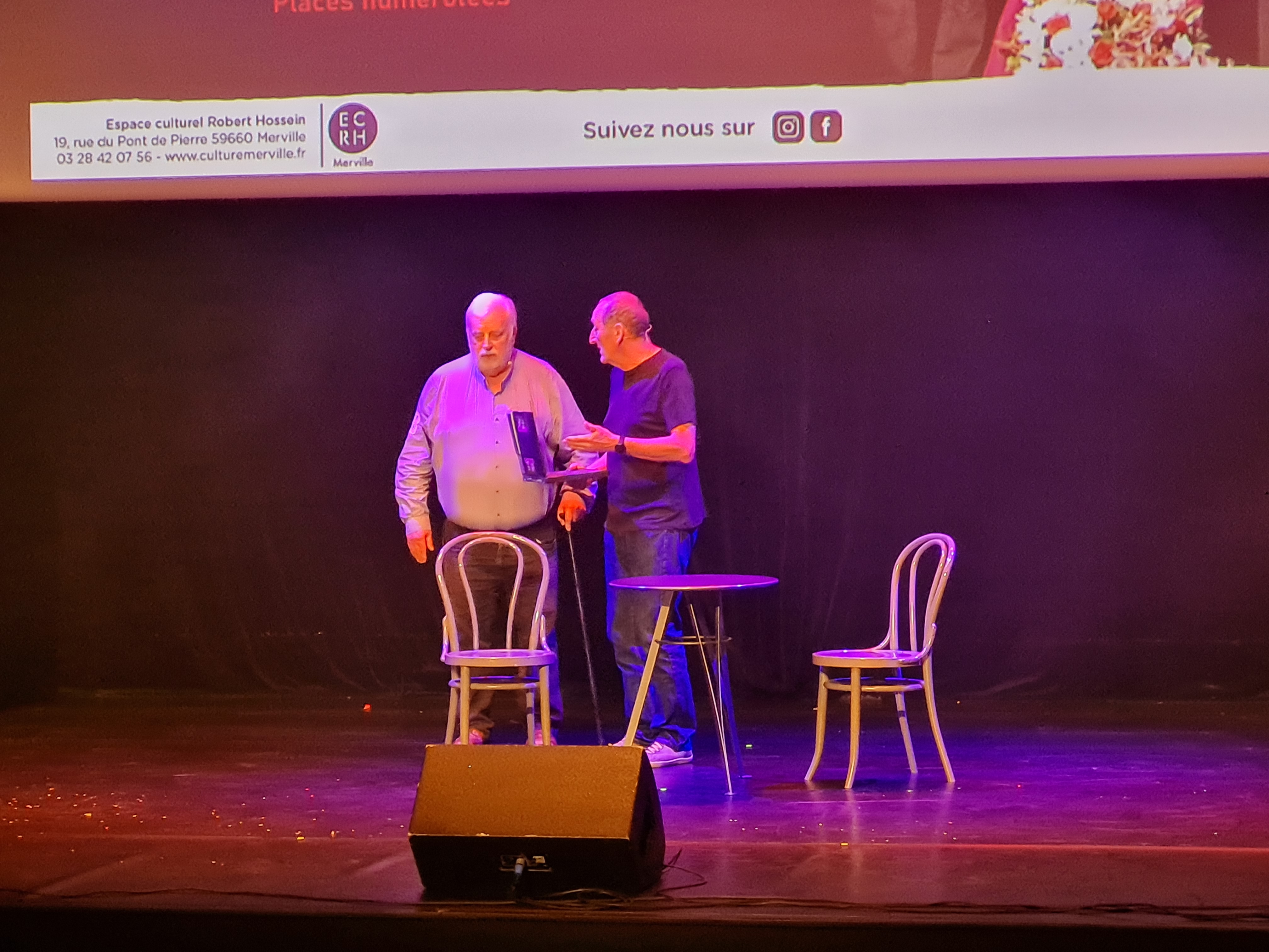 Spectacle à l'Espace Culturel Robert Hossein de Merville