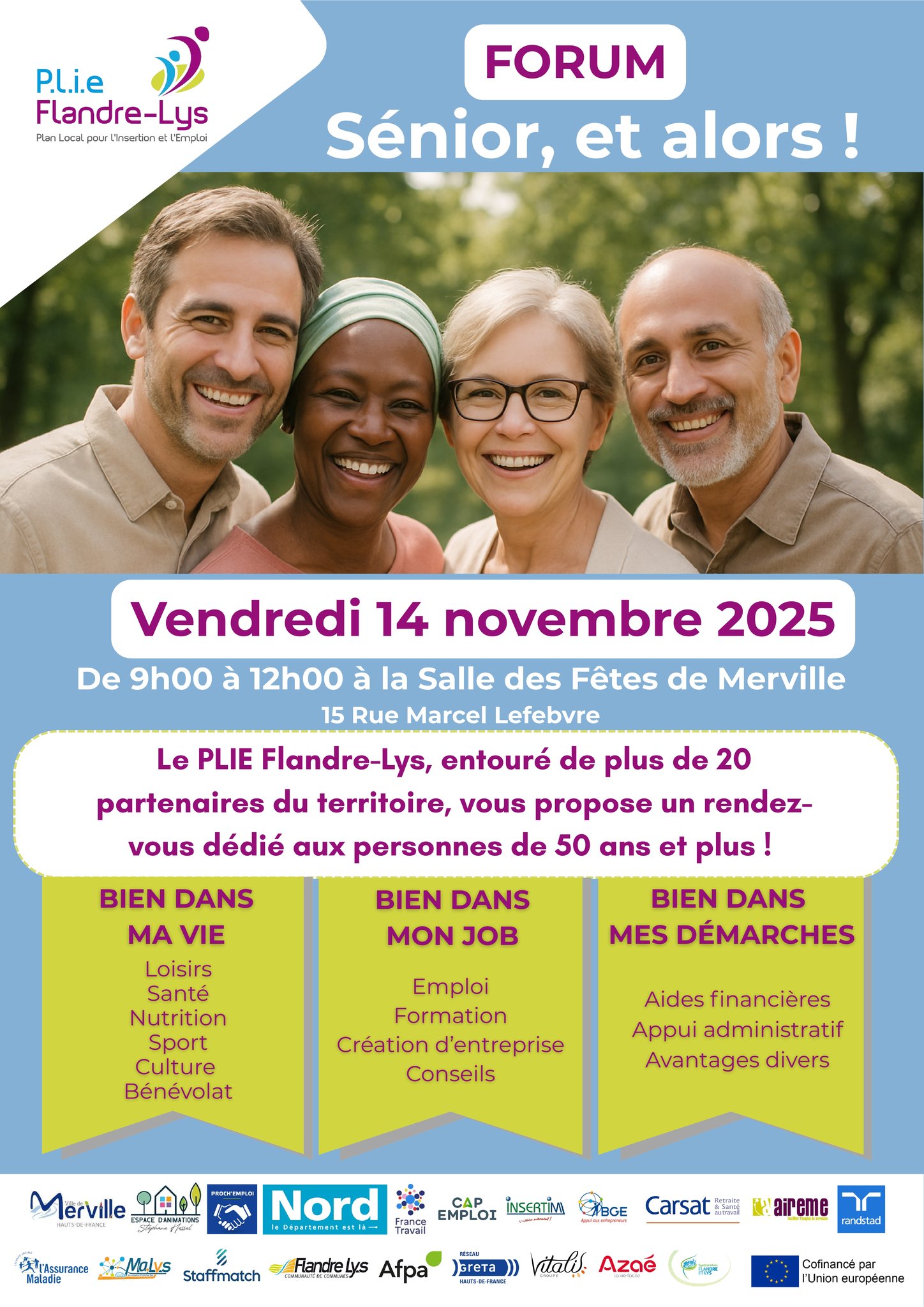 Forum emploi "Seniors et alors !"