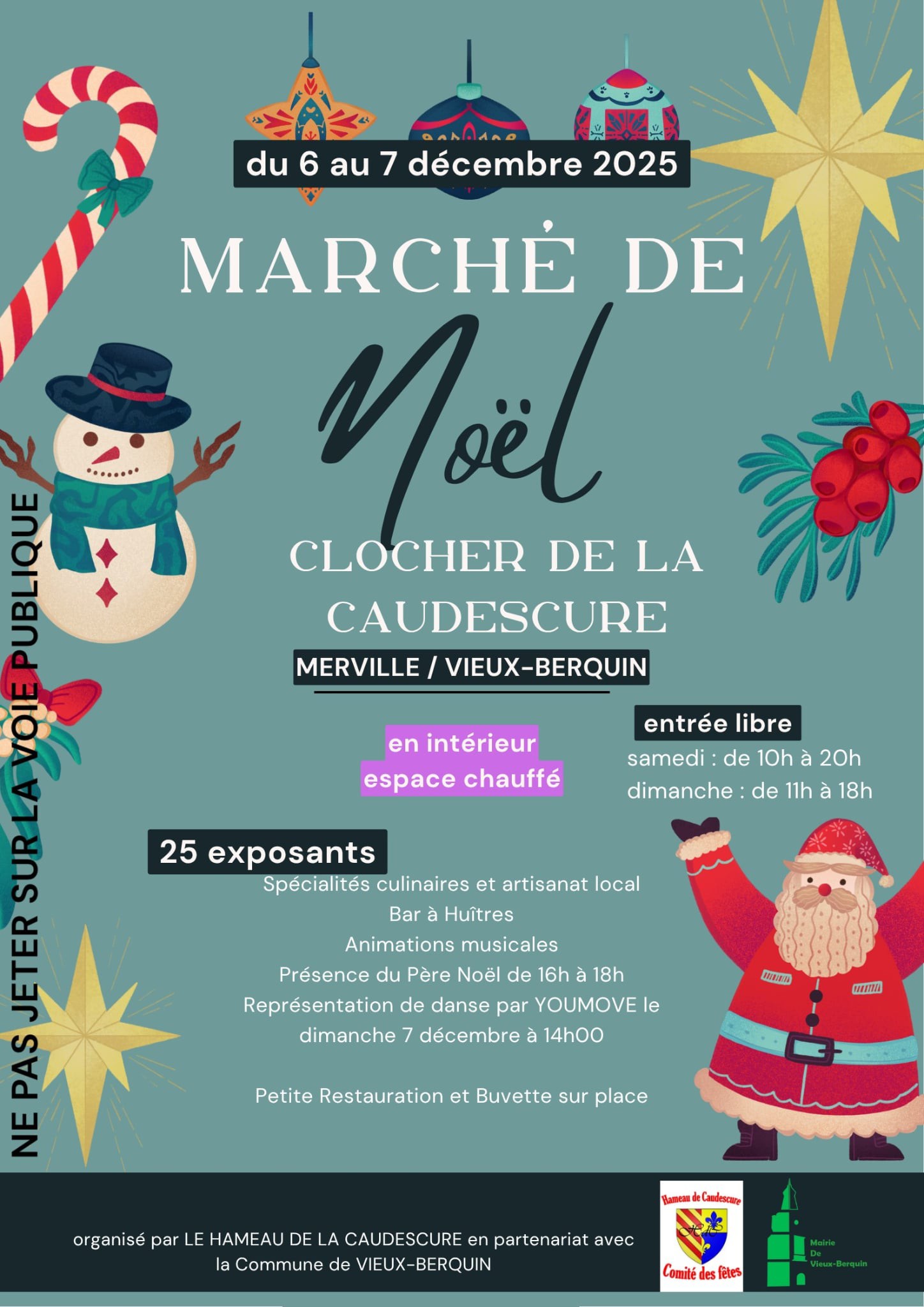 Marché de Noël à La Caudescure