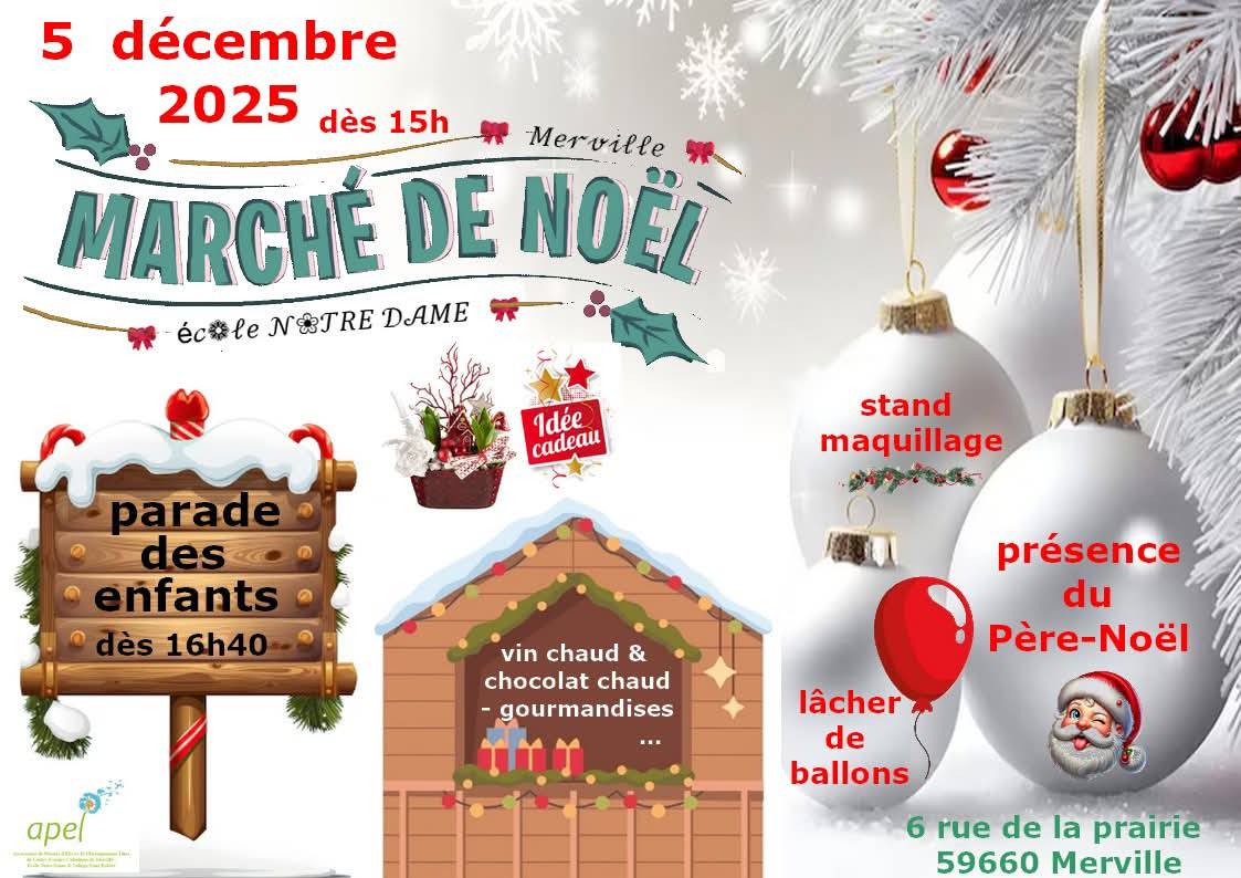 Marché Noël école Notre-Dame