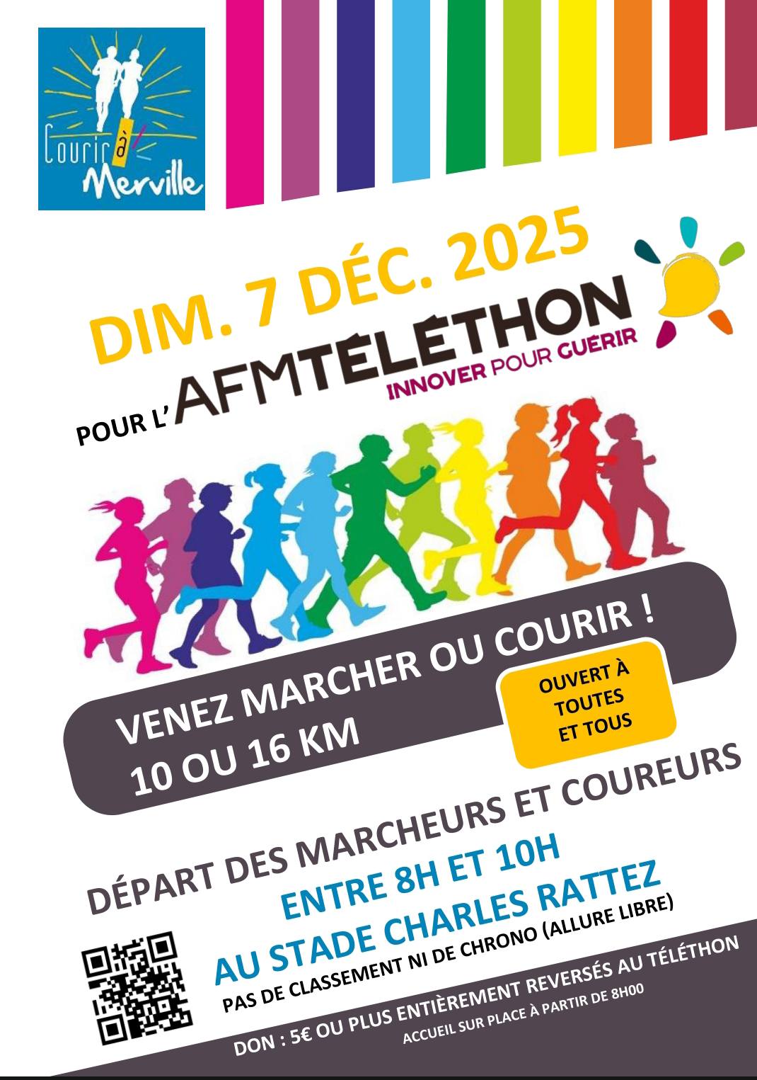 Téléthon - Foulées mervilloises