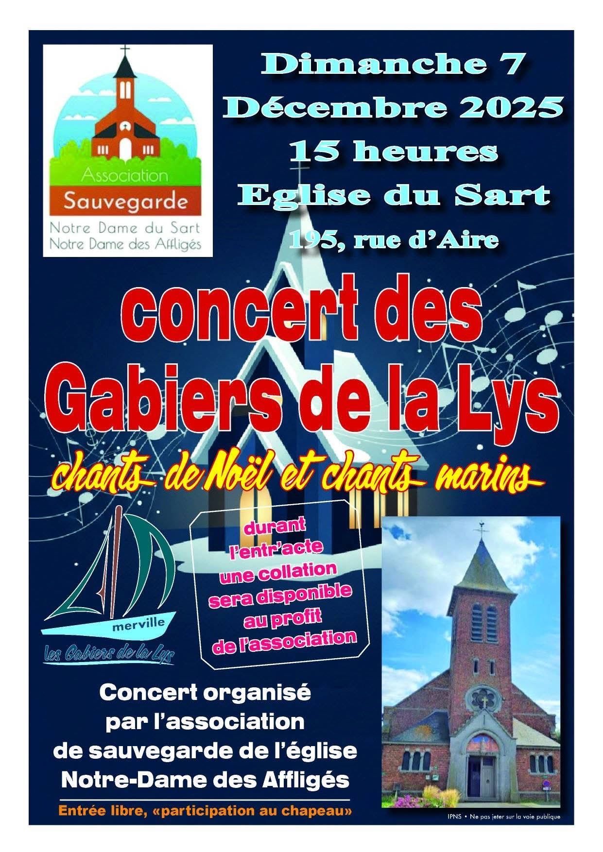 Concert des Gabiers de la Lys