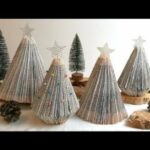 Atelier création sapin de Noël (médiathèque)