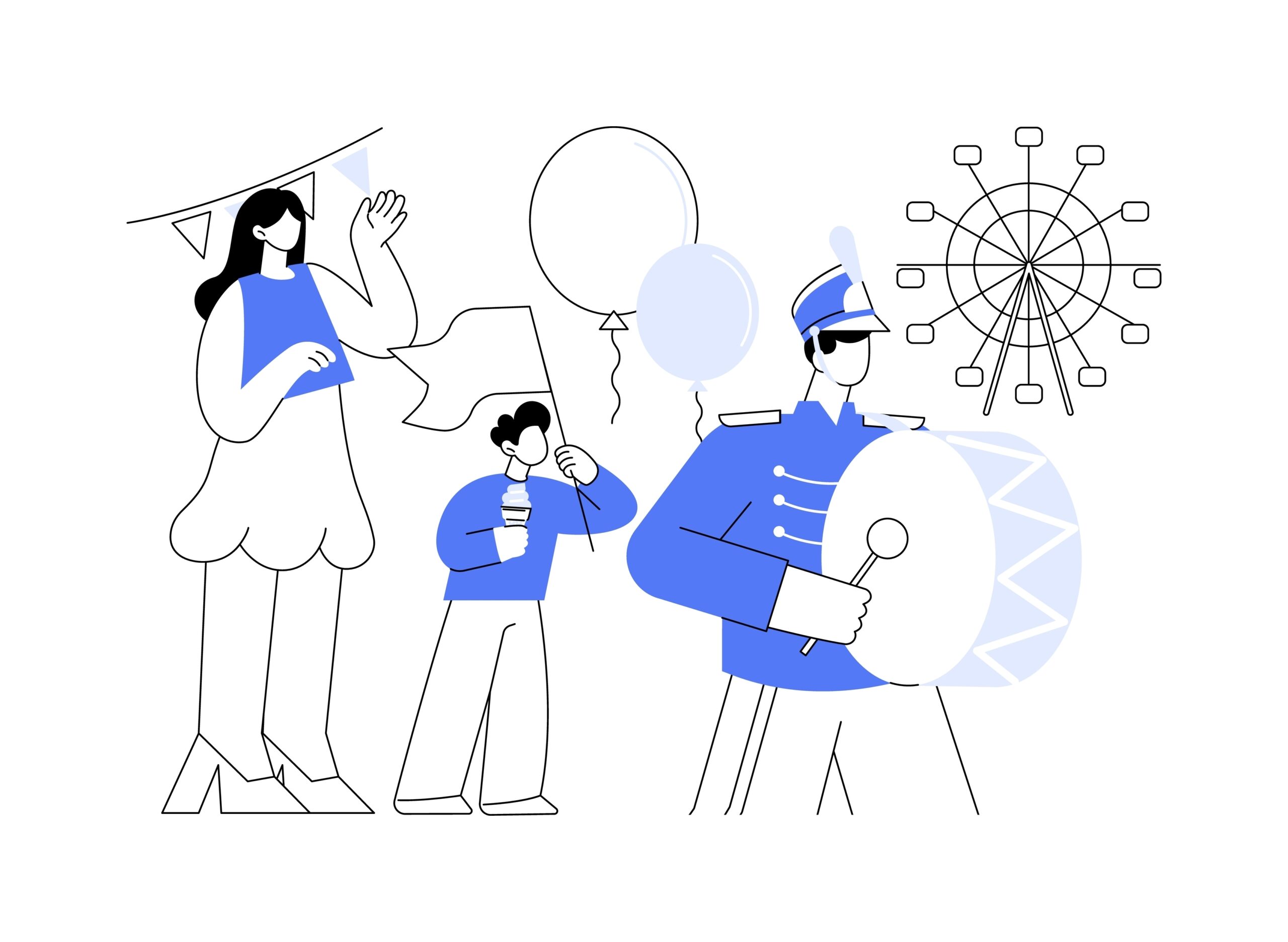 Cavalcade par les Sapeurs-pompiers