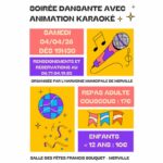 Soirée dansante et karaoké