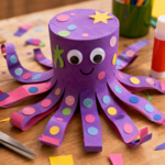 Atelier enfant - Ma pieuvre en papier